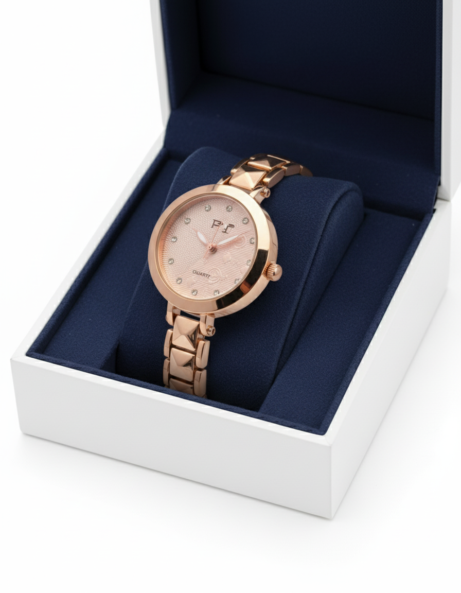FT-Elegant Rose Gold Watch