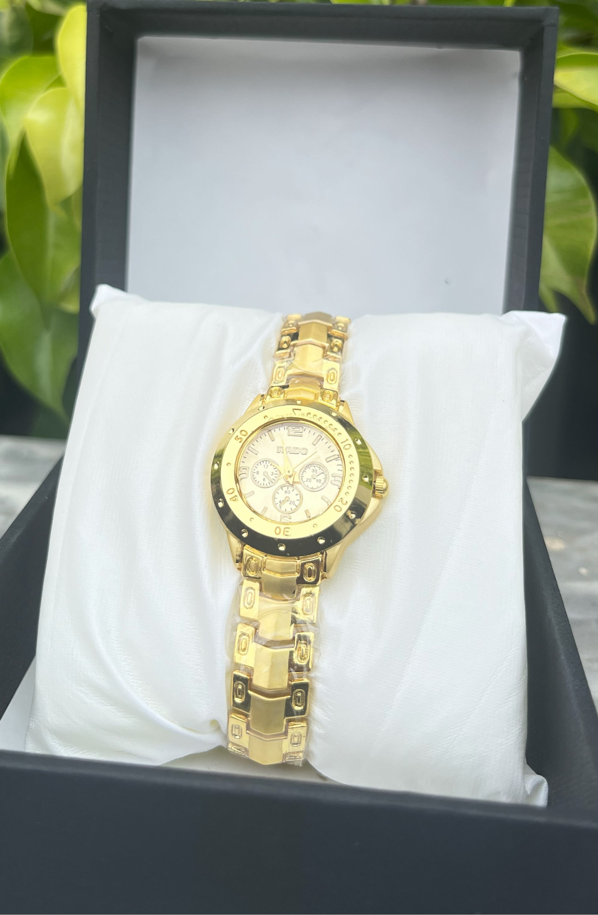 RADO- Luxurious Gold Chronograph Watch