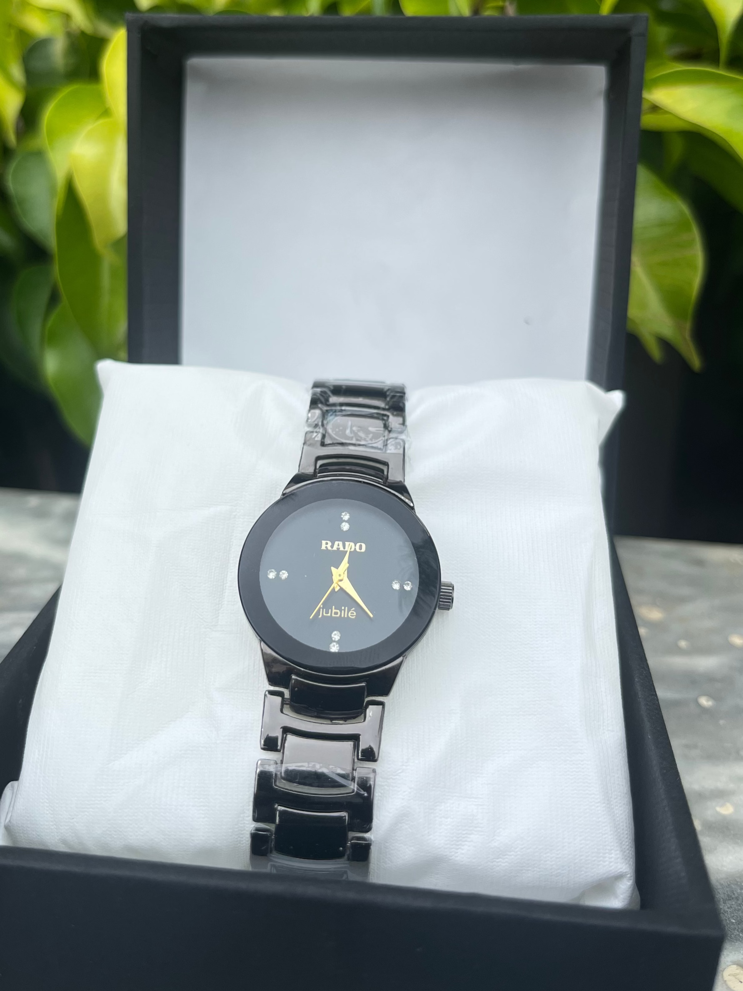 RADO-Elegant Black Bracelet Watch
