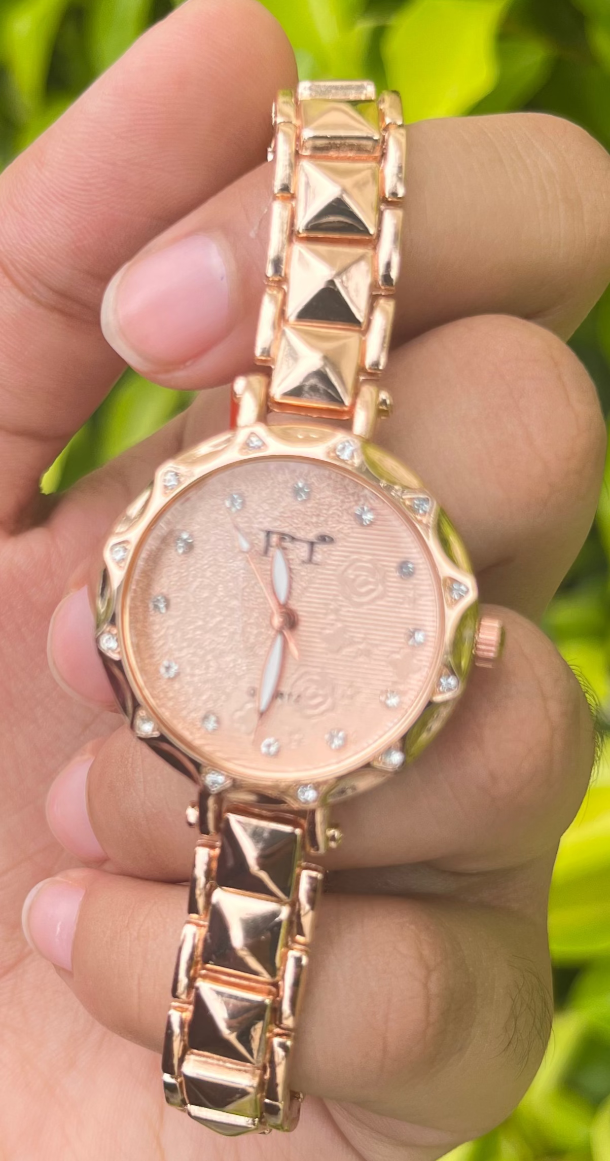 FT-Elegant Rose Gold Watch