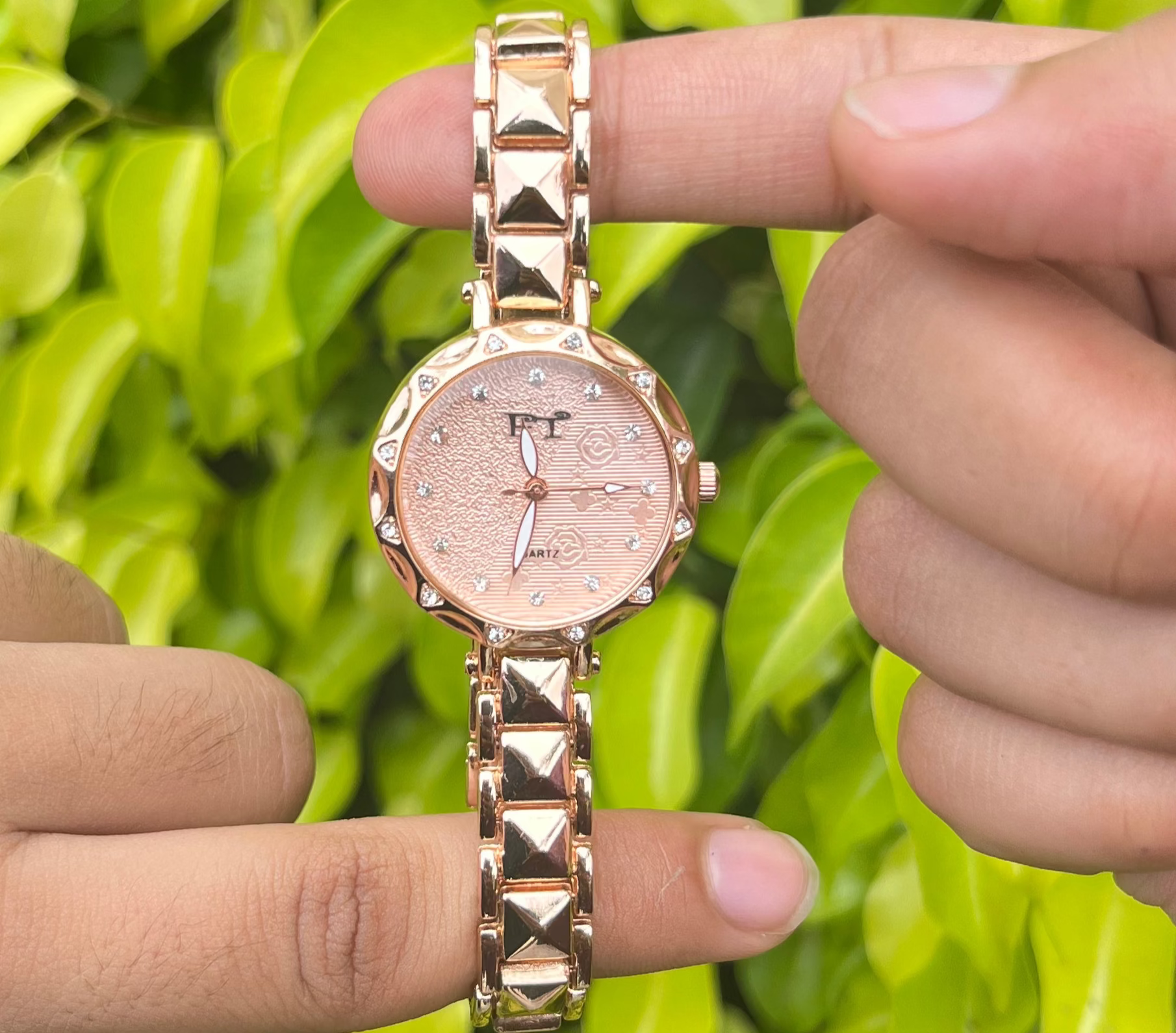 FT-Elegant Rose Gold Watch