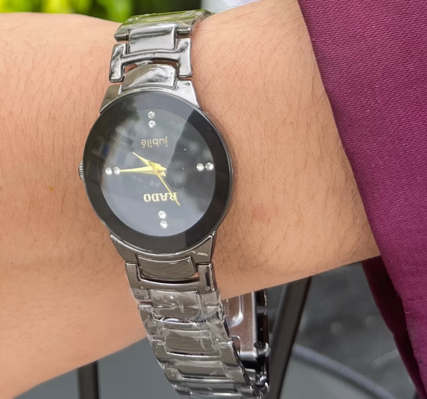 RADO-Elegant Black Bracelet Watch