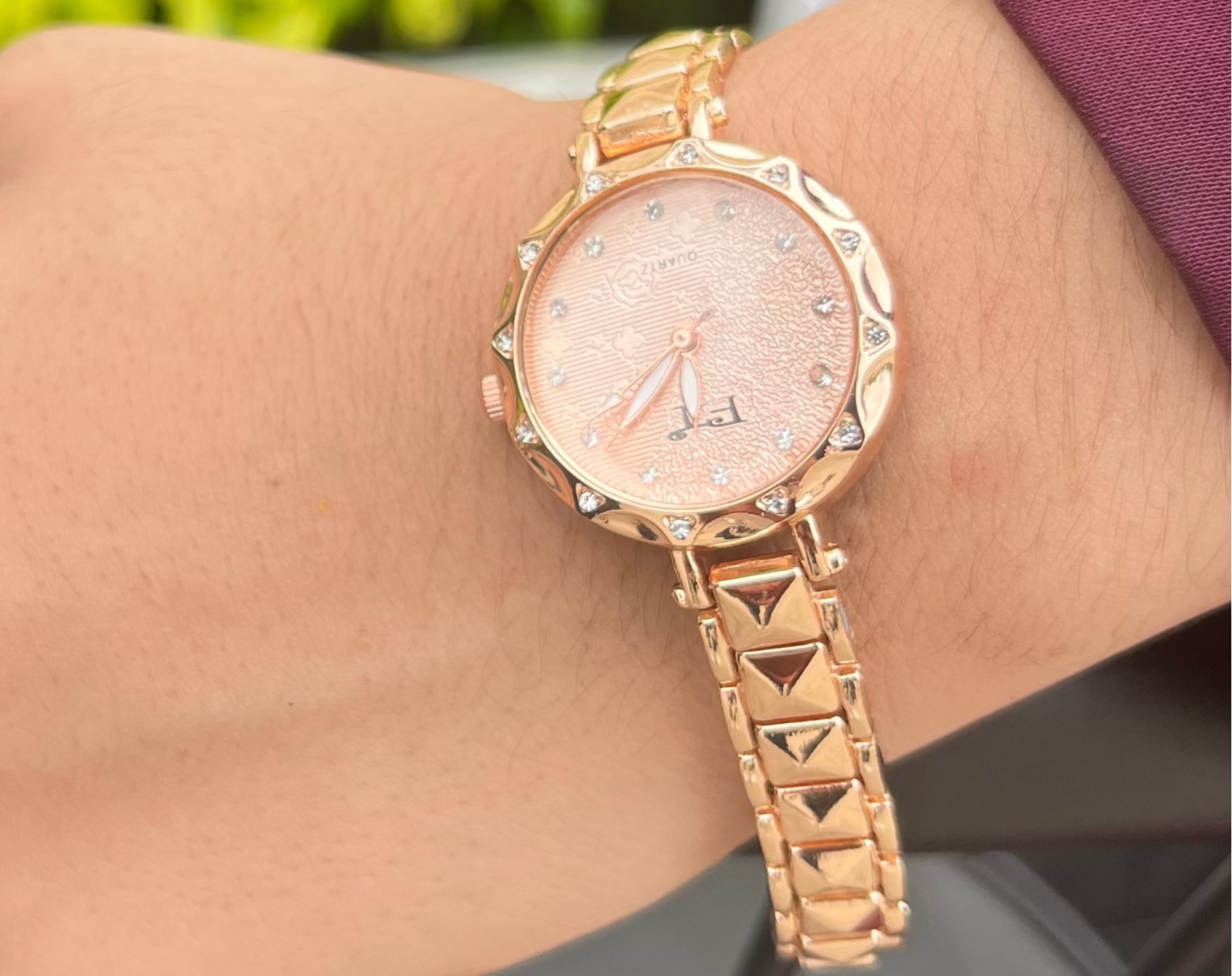 FT-Elegant Rose Gold Watch