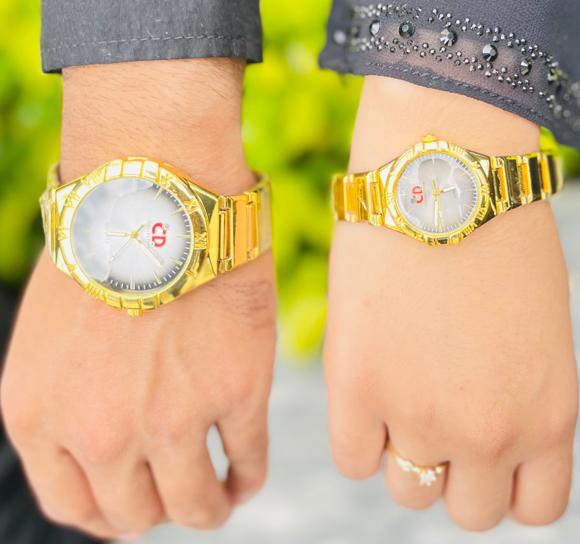 CD-Collection  Elegant Couple’s Watch Set