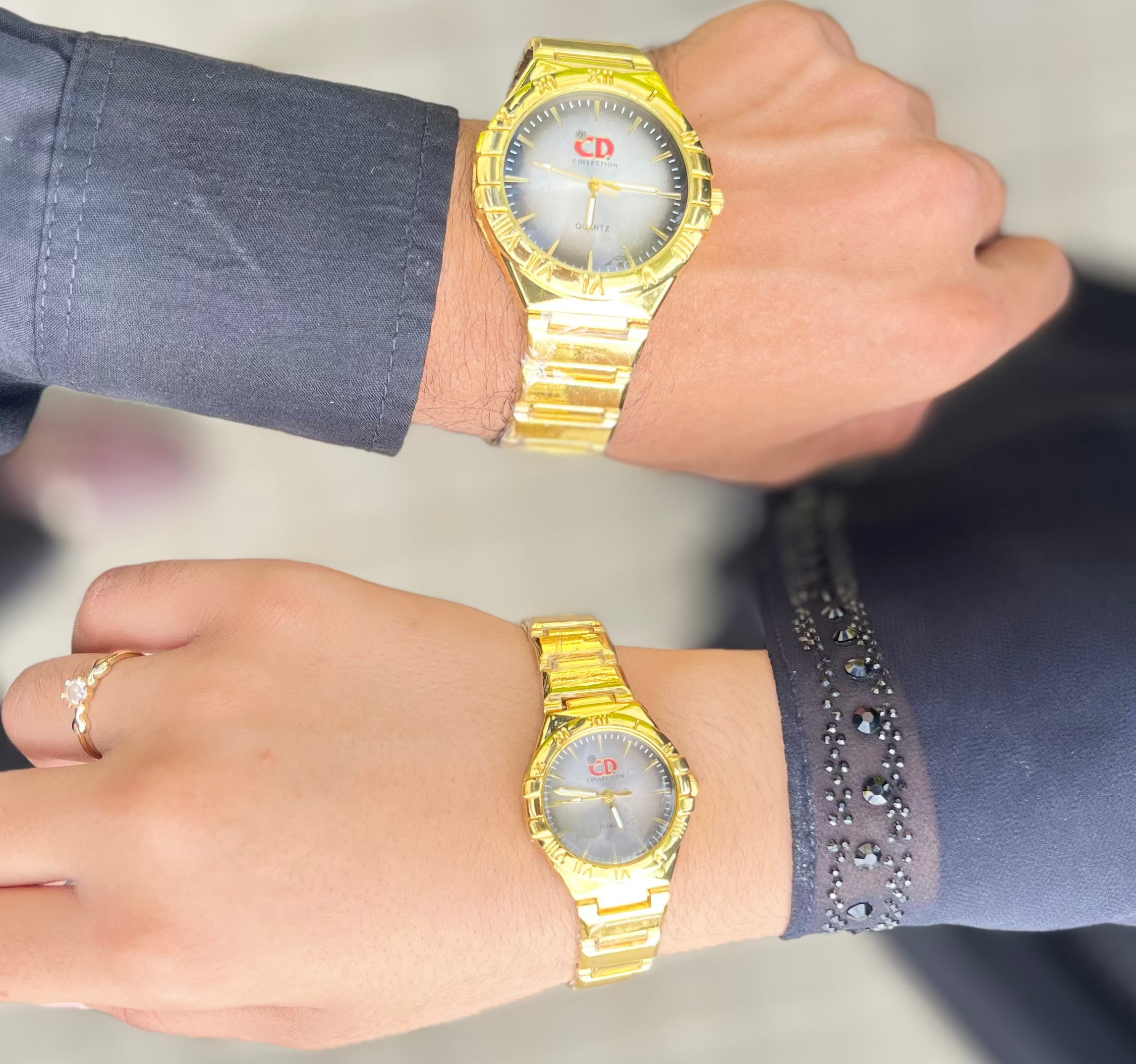CD-Collection  Elegant Couple’s Watch Set