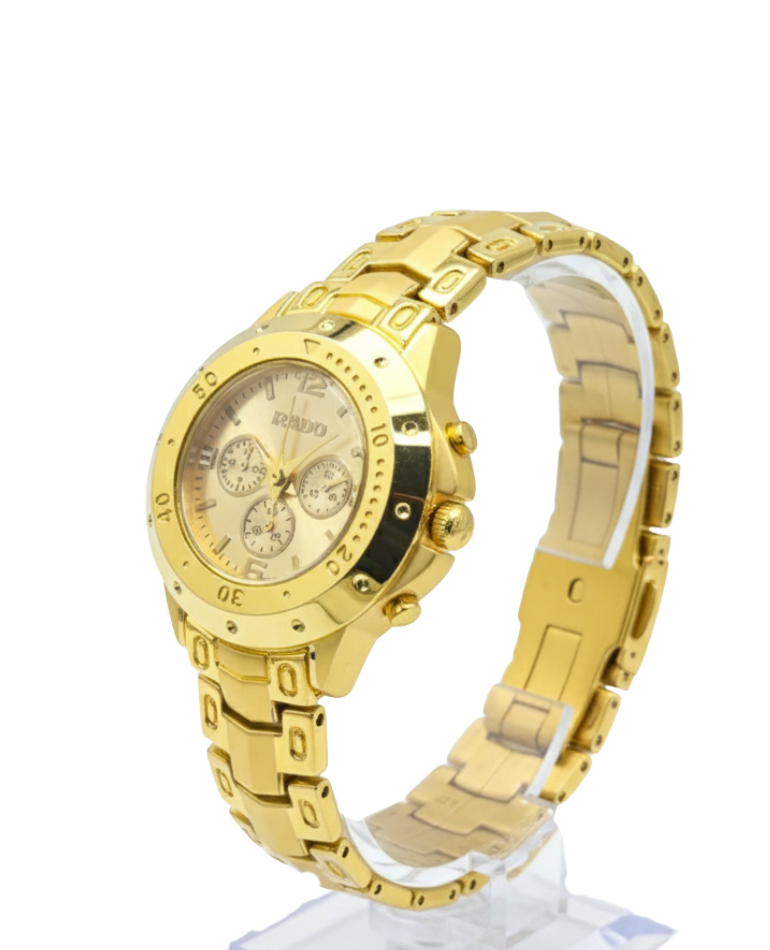 RADO- Luxurious Gold Chronograph Watch