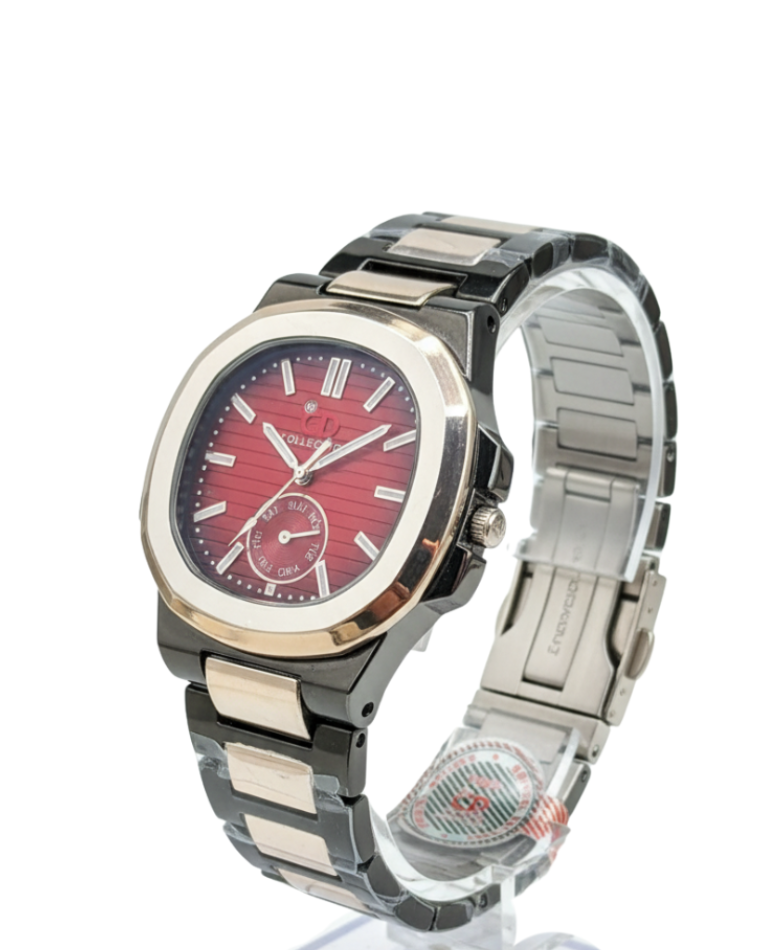 CD-Collection Luxury Watch with Chronograph Function